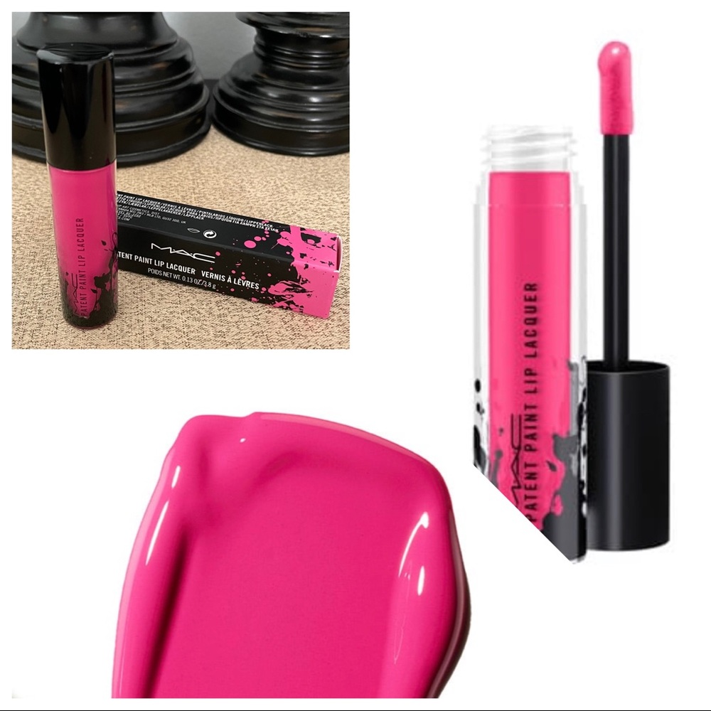 NWT MAC PATENT PAINT LIP LACQUER-LET’S GET GLOSSED